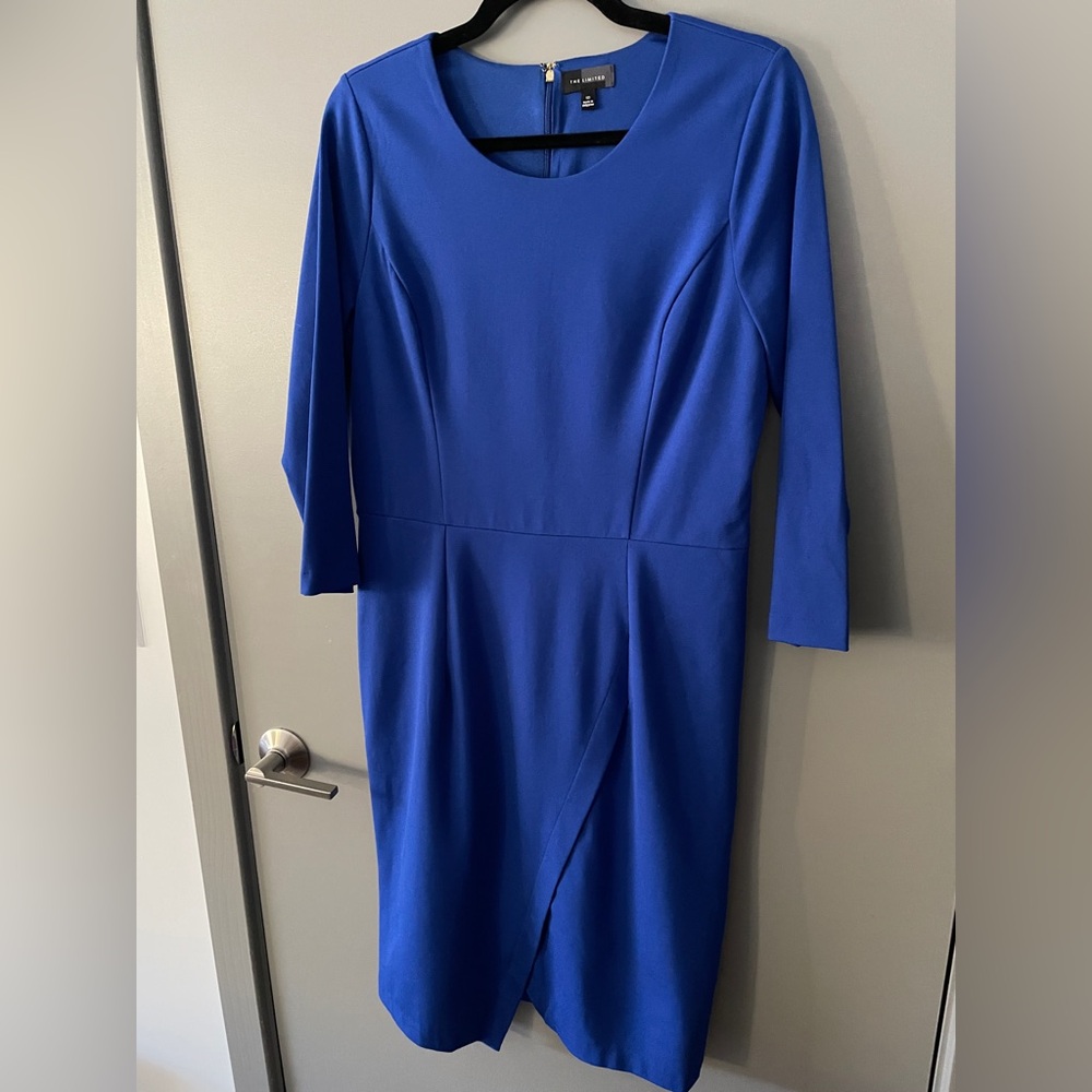 The Limited Blue Midi Dress